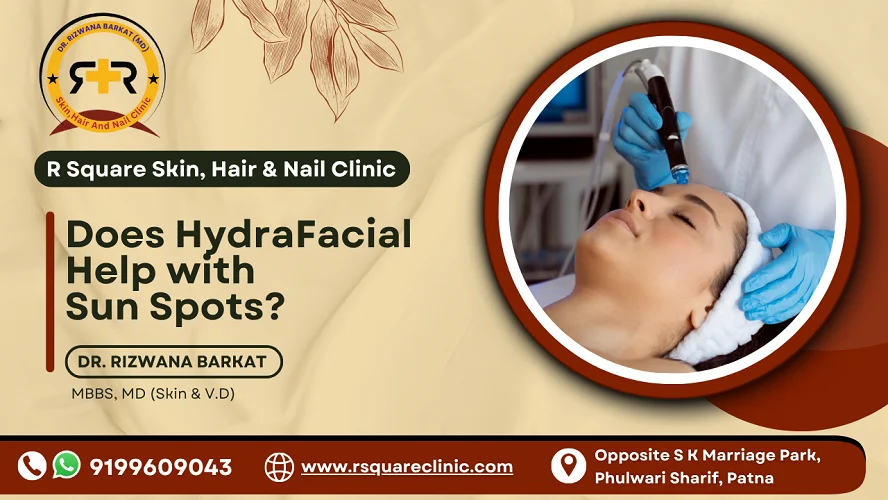 does hydrafacial help with sun spots