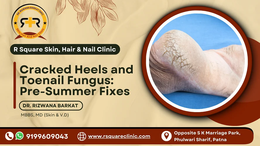 cracked heels and toenail fungus